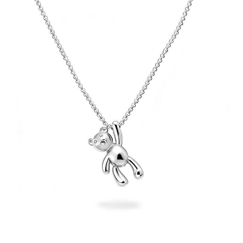 COLLANA CON PENDENTE A ORSETTO - JN2444B770 COLLANA CON PENDENTE A ORSETTO - JN2444B770