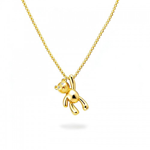 COLLANA CON PENDENTE A ORSETTO - JN2444B770