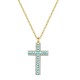 COLLANA CON PENDENTE A CROCE - JN25104C191 COLLANA CON PENDENTE A CROCE - JN25104C191