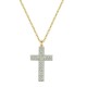 COLLANA CON PENDENTE A CROCE - JN25104C191 COLLANA CON PENDENTE A CROCE - JN25104C191