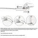 COLLANA TENNIS REGOLABILE CON CURSORE - JN25108C183 COLLANA TENNIS REGOLABILE CON CURSORE - JN25108C183