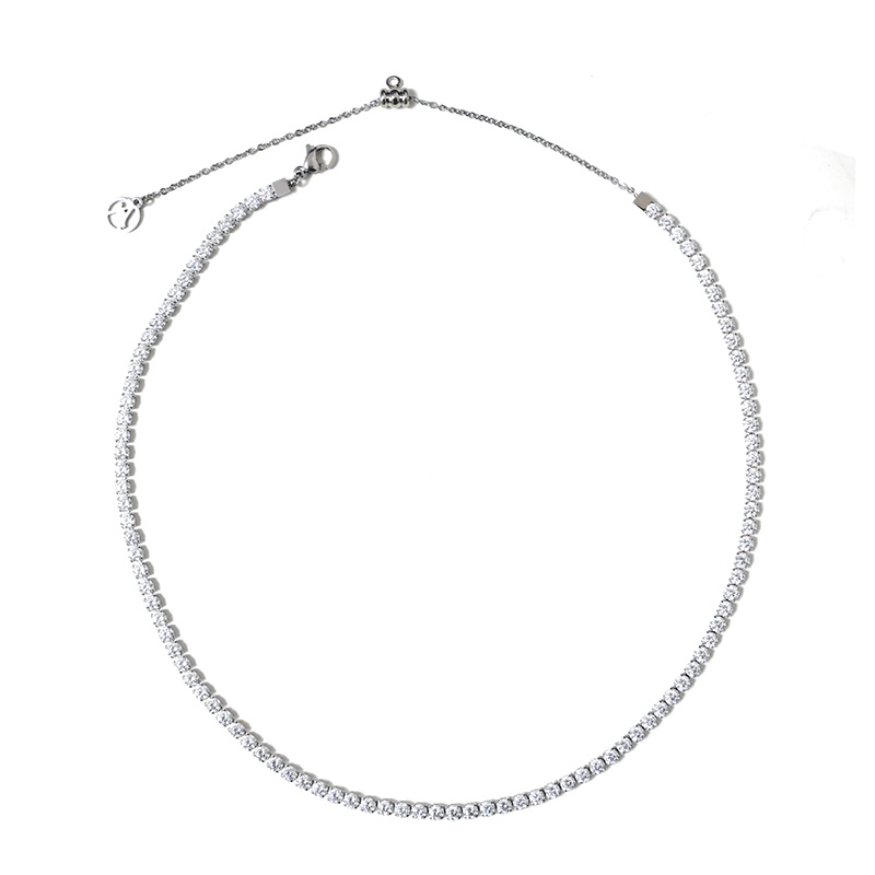COLLANA TENNIS REGOLABILE CON CURSORE - JN25108C183 COLLANA TENNIS REGOLABILE CON CURSORE - JN25108C183