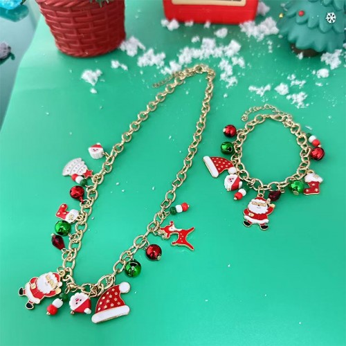 COLLANA A CATENA CON CHARMS NATALIZI - JN25112C22