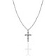 COLLANA CON PENDENTE A CROCE CON ZIRCONI - JN2556C672