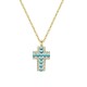 COLLANA CON PENDENTE A CROCE - JN2560C196 COLLANA CON PENDENTE A CROCE - JN2560C196