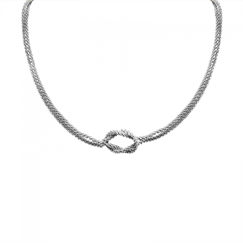 COLLANA CON NODO A DOPPIO FILO - JN2572C273
