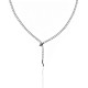 COLLANA TENNIS A Y CON MOTIVO SERPENTE - JN26140D071