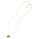 COLLANA LUNGA CHIAMA ANGELI CON CIONDOLO CIUCCIO IN ZIRCONI - JN26156D007