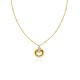 COLLANA LUNGA CHIAMA ANGELI CON CIONDOLO CIUCCIO IN ZIRCONI - JN26156D007