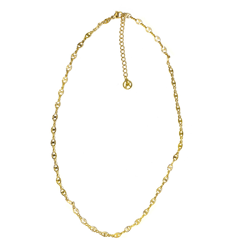 COLLANA MAGLIA MARINA DIAMANTATA - JN2644D030