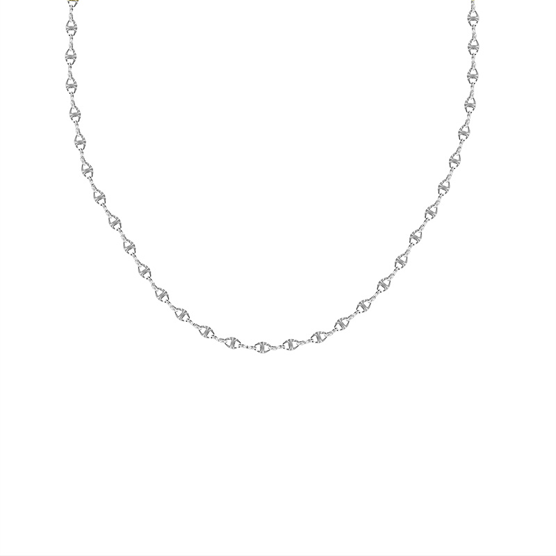 COLLANA MAGLIA MARINA DIAMANTATA - JN2644D030