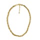 COLLANA CATENA A DOPPIA MAGLIA LAVORATA - JN2662D063
