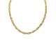 COLLANA CATENA A DOPPIA MAGLIA LAVORATA - JN2662D063