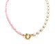 COLLANA DI PERLINE CON CHIUSURA FRONTALE - MNK211211112H20