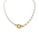 COLLANA DI PERLINE CON CHIUSURA FRONTALE - MNK211211112H20