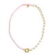 COLLANA DI PERLINE CON CHIUSURA FRONTALE - MNK211211112H20