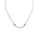 COLLANA CON PERLINE COLORATE E PERLE - MNK21121164G95
