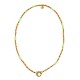 COLLANA DI PERLINE CON CHIUSURA FRONTALE - MNK21121172G96