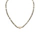 COLLANA CON PERLINE COLORATE GEOMETRICHE E PERLA - MNK21121176H12