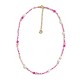 COLLANA CON PERLINE COLORATE E PERLE - MNK21121180H4