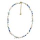COLLANA CON PERLINE COLORATE E PERLE - MNK21121196H14