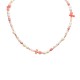 COLLANA CON PERLINE COLORATE E PERLE - MNK21121196H14