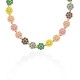 COLLANA GIROCOLLO CON FIORI DI ZIRCONI - MY252104C716