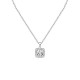 COLLANA CON PENDENTE QUADRATO IN ZIRCONE - MY25496B472