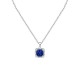 COLLANA CON PENDENTE QUADRATO IN ZIRCONE - MY25496B472