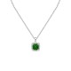 COLLANA CON PENDENTE QUADRATO IN ZIRCONE - MY25496B472