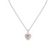 COLLANA CON PENDENTE CUORE IN ZIRCONE - MY25496B475