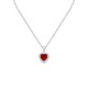 COLLANA CON PENDENTE CUORE IN ZIRCONE - MY25496B475