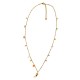 COLLANA PORTAFORTUNA CON CHARMS PIETRE E CORNO - NK21124128E61 COLLANA PORTAFORTUNA CON CHARMS PIETRE E CORNO - NK21124128E61