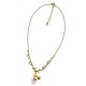 COLLANA CON CHARMS STELLA POLARE E PIETRA FORMA SCUDO - NK21124144E86