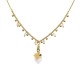 COLLANA CON CHARMS STELLA POLARE E PIETRA FORMA SCUDO - NK21124144E86
