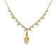 COLLANA CON CHARMS STELLA POLARE E PIETRA FORMA SCUDO - NK21124144E86