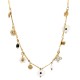 COLLANA CON CHARMS FIORI - NK21124144E88