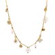 COLLANA CON CHARMS FIORI - NK21124144E88
