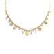 COLLANA CATENA CON SFERE E CHARMS - NK222211344A33