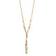 COLLANA LUNGA MULTIFILO IN CORDA CON NAPPA DI PEPITE - NY251184C567