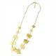 COLLANA LUNGA CON LAMINE GEOMETRICHE E DETTAGLI TUBOLARI - NY251904C566