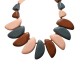 COLLANA GEOMETRICA CHUNKY IN LEGNO - NY251984C556