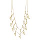 COLLANA LUNGA A DOPPIO FILO IN CORDA CON PENDENTI SERPENTE - NY252144C555