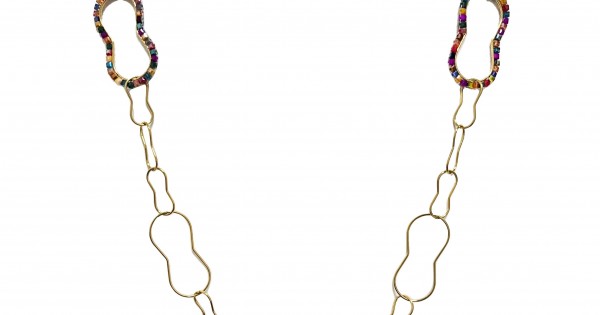 Orecchini Lunghi A Lampadario Con Nappe Di Strass: Eleganza Scintillante Per Sera - 4