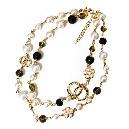 COLLANA DI PERLE A DOPPIO FILO - S161242A