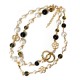 COLLANA DI PERLE A DOPPIO FILO - S161242A