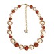 COLLANA CON PERLE E PIETRE ROTONDE - S16292-1A/2A