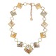 COLLANA QUADRATO SMALTATO CON STRASS - SW1910281104F9 COLLANA QUADRATO SMALTATO CON STRASS - SW1910281104F9