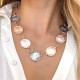 COLLANA CERCHI E TONDI SMALTATI - SW20823944B47