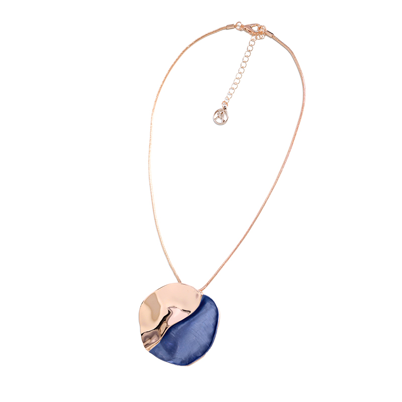 COLLANA CON CIONDOLO TONDO SMALTATO - SW21103076D89
